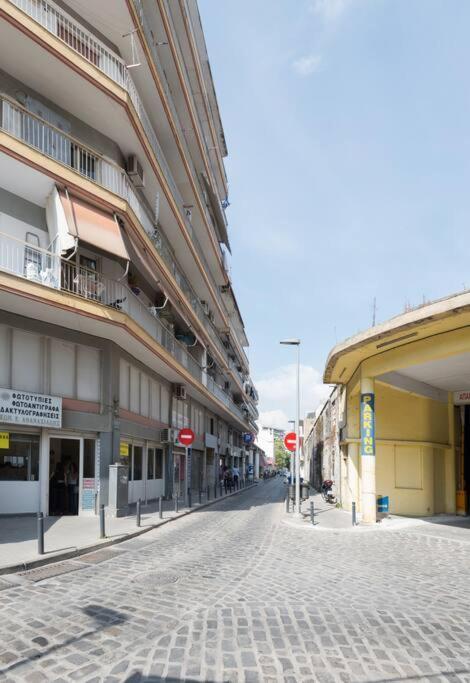 Modern Office Apartment.Wifi,2A/C,Luxury Fur/Tures Thessaloniki Buitenkant foto